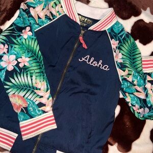 Aloha Floral Kids Jacket